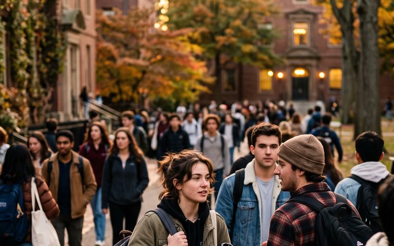 Estudantes em ritmo de estudo autônomo